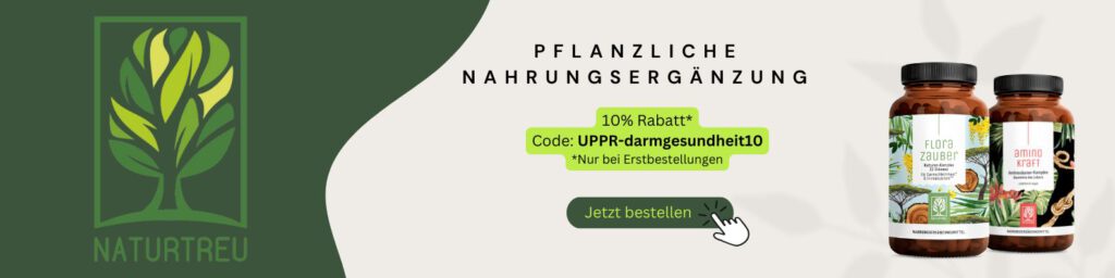 Werbebanner Naturtreu - Nahrungsergänzungsmittel